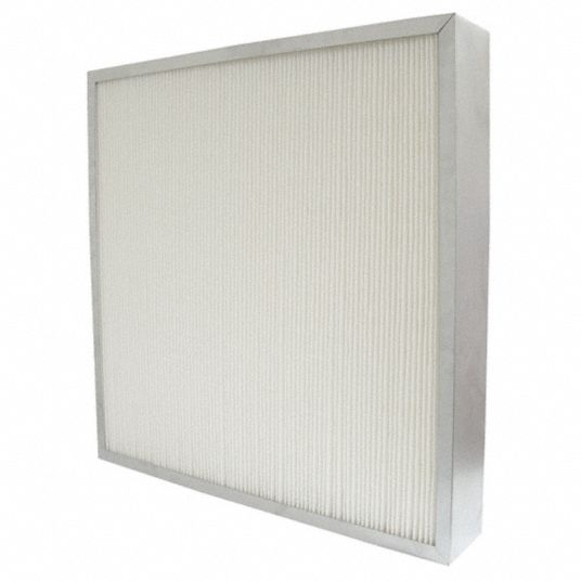 AIR HANDLER Mini-Pleat Air Filter: 20x20x4 Nominal Filter Size ...