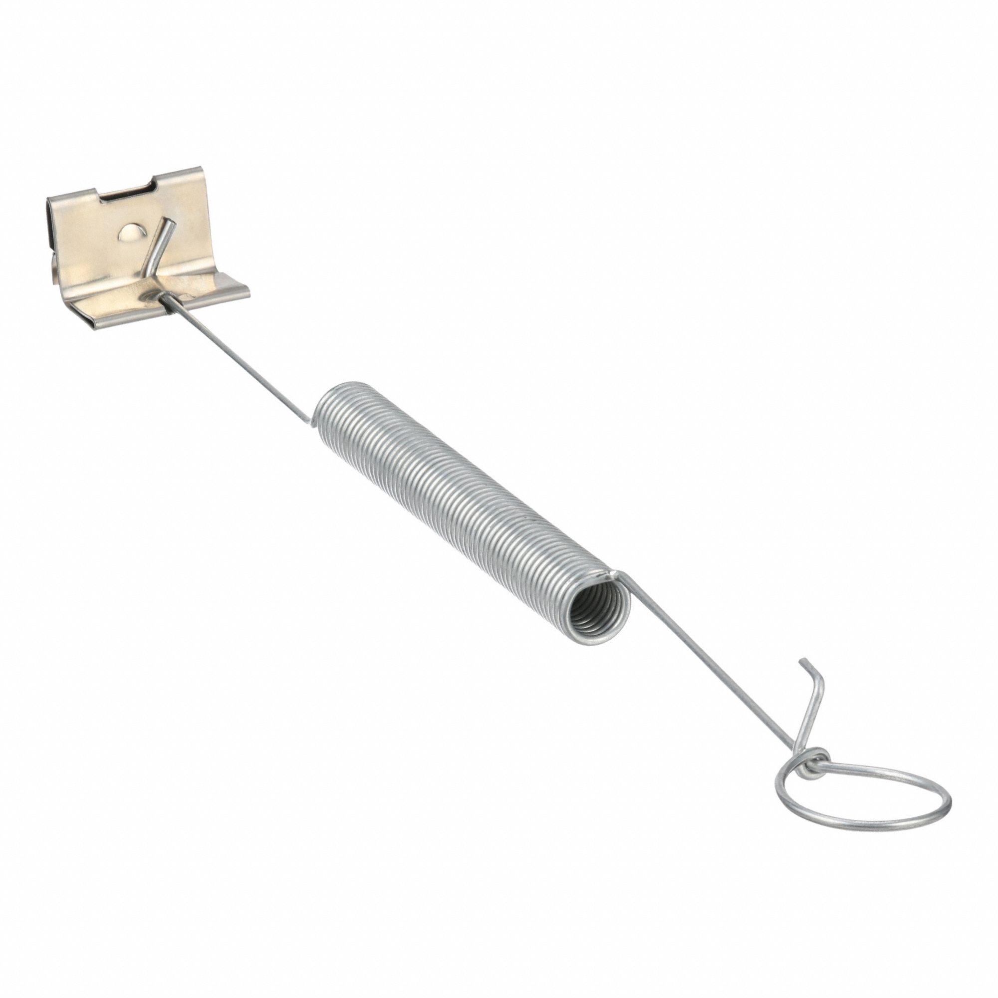 Air Filter Holding Clip: 12 in Actual Lg, 18 ga Clip Wire Gauge, Stainless Steel, Spring Clip, 12 PK