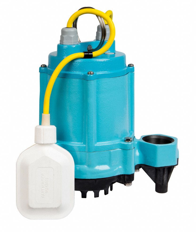 Little Giant Submersible Sump Pump 13 Tether Float 200°f Max Liquid Temp 15 Ft Cord Lg 5629