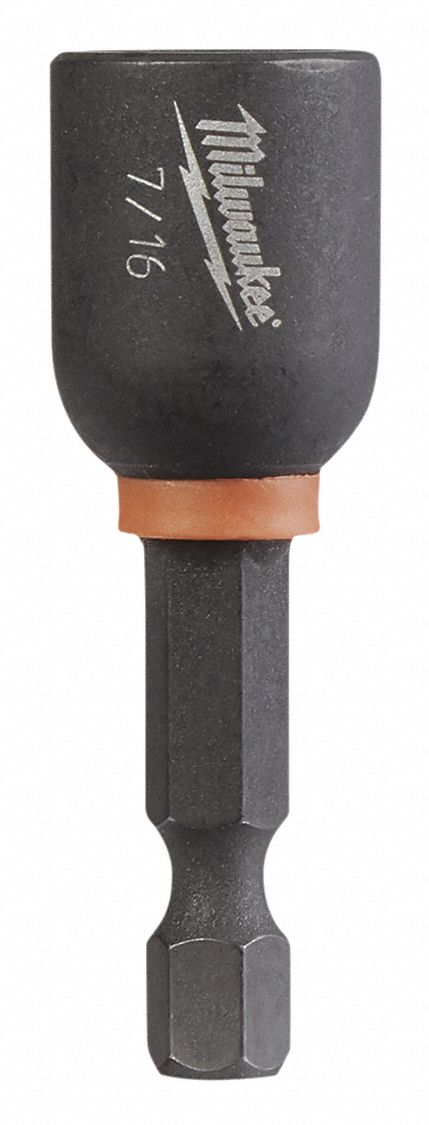 SHCKWAV 7/16X1-7/8 MAGNTIC NUTDRIVR