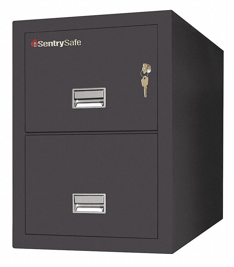 Sentry Safe Vert Fire File Legal 2 Drawer 2 Hr Black 5ecj4 2g3120b Grainger