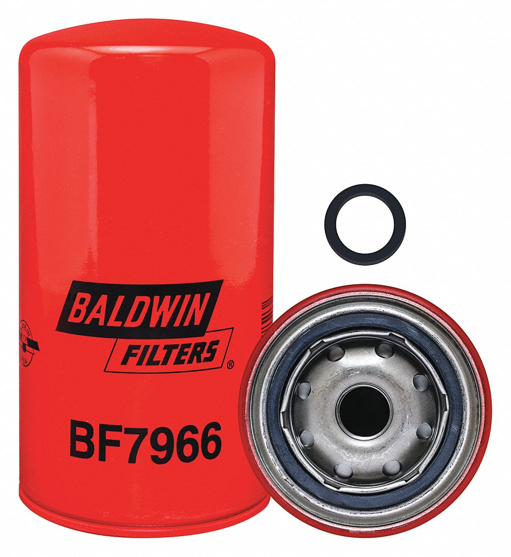 BALDWIN FILTERS, 5 micron, 7 7/32 in Lg, Fuel Filter 5ECP3BF7966