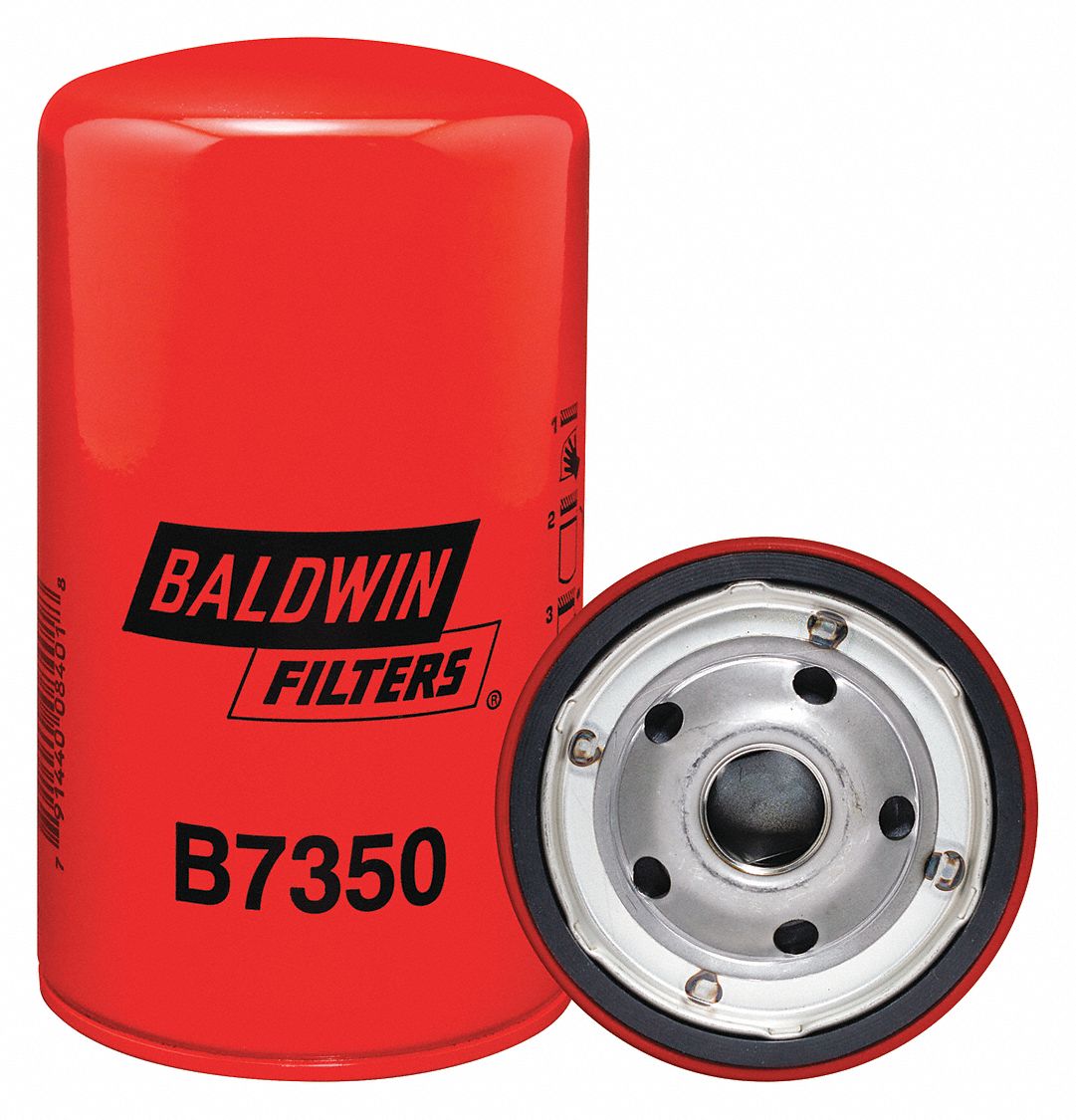 BALDWIN FILTERS, M221.50 Thread Size, 6 11/16 in Overall Ht, Oil