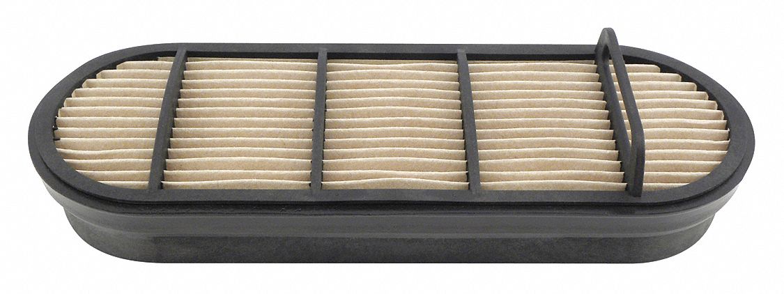 Automotive Air Filter: Round-Oval, Engine, Oblong, Channel Flow, Cellulose/Paper
