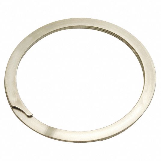 Spiral Retaining Ring,0.062 Thk,PK10: Inch, External, Heavy-Duty 2 Turn,  0.062 in Thick, 10 PK