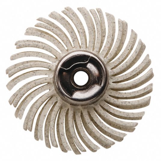 DREMEL Rotary Tool Brush, 1 in Brush Diameter, 1/8 in Shank Diameter