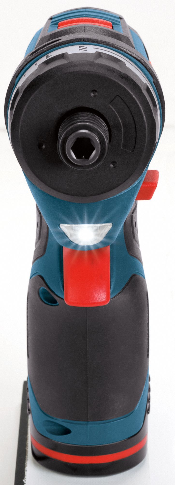 BOSCH Pocket Driver Kit, Cordless, 1/4 in Hex Drive Size, 1,300 RPM