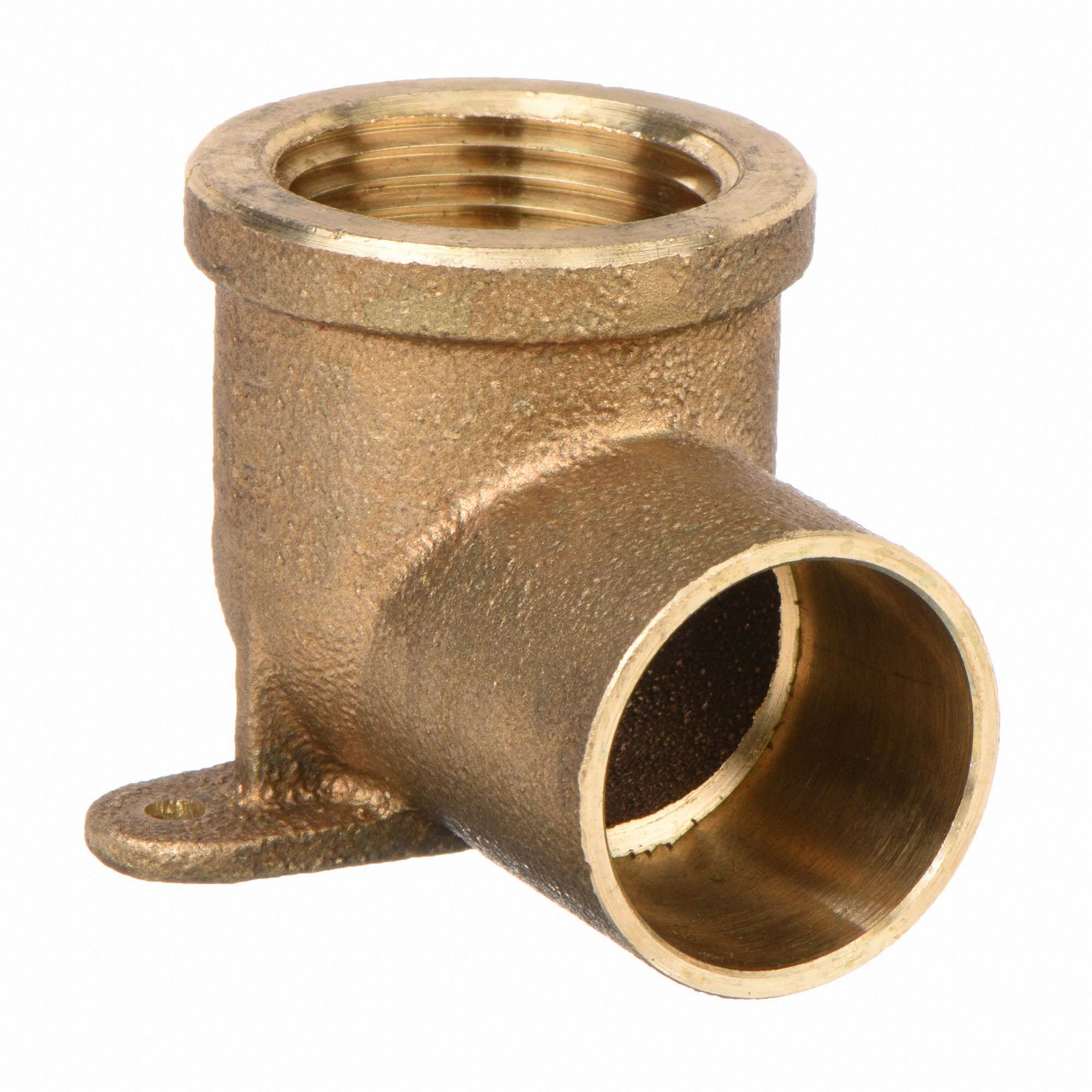 NIBCO 90° Drop Ear Elbow, Low Lead Cast Bronze, 1/2 in, C x FNPT