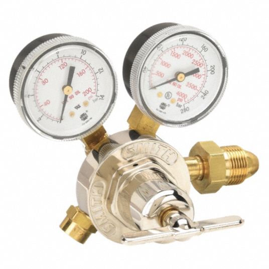 SMITH EQUIPMENT, Single Stage, CGA 580 Inlet, Gas Regulator - 5EFW8|30 ...