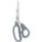 SHOP SHEARS, TITANIUM BONDED, GREY OFFSET PLASTIC HANDLE, MULTIPURPOSE, NON-SPARKING, 8 IN L