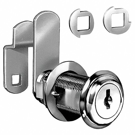Box of 25 pcs C8055-c415a-14a Disc Tumbler Cam Lock Nickel Key Keyed Alike 