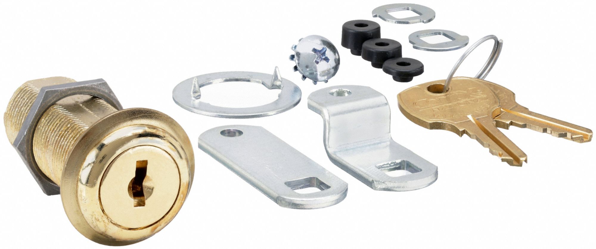 COMPX NATIONAL Disc Tumbler Keyed Cam Lock For 1 7/16 in Material