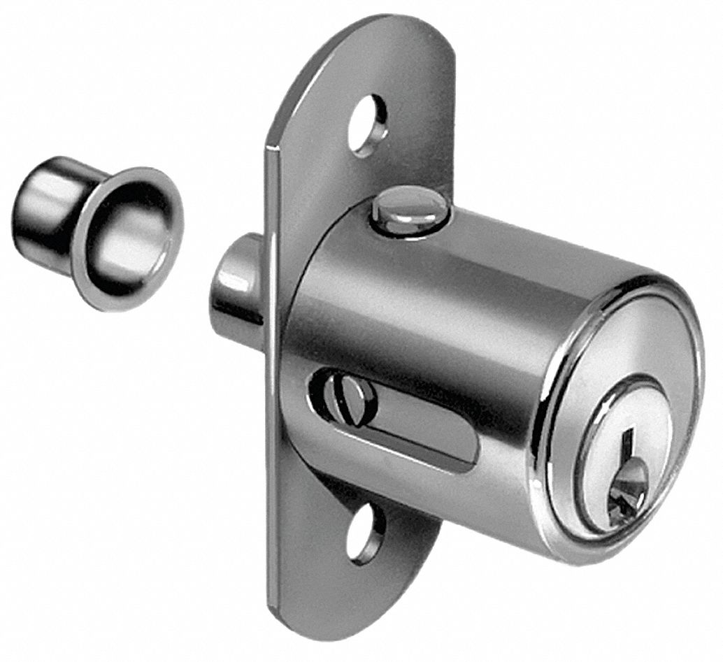 Stainless Steel Automatic Door Lock Plug Pin Lock With - Temu