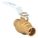 MANUAL TWO-WAY BALL VALVE: 1½ IN, BRASS, STRAIGHT, SWEAT X SWEAT, TWO-PIECE