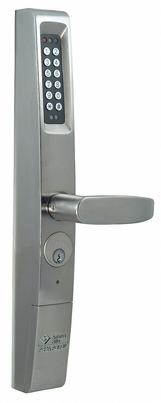 KEYPAD ENTRY,SATIN CHROME