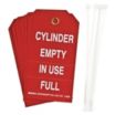 Cylinder Empty In Use Full Tags