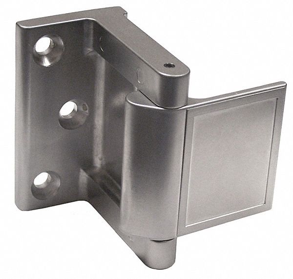 PEMKO, 1 1/2 in Lg, 1 1/2 in Wd, Hotel Security Latch 5EPD1PDL26D/15