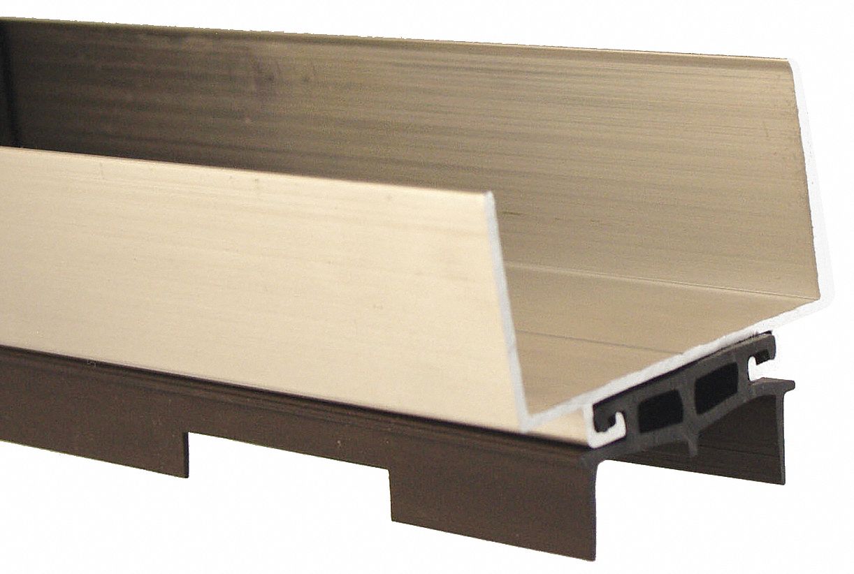 PEMKO Door Bottom, 13/4x36 In, Aluminum Channel 5EPD41273AV36
