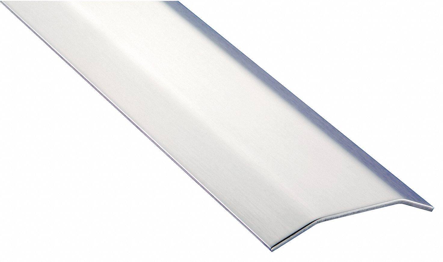 Door Threshold: Saddle, Stainless Steel, 4 ft Lg