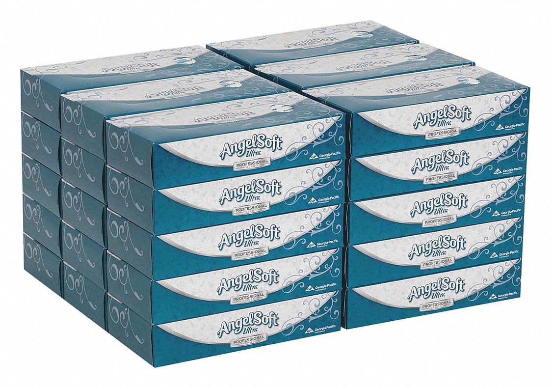 GEORGIA-PACIFIC Facial Tissue, Angel Soft Ultra Professional Series(R ...