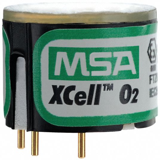 MSA Gas Detector Sensor: ALTAIR 4XR/ALTAIR 5X, MSA, Oxygen, Sensor, 0 to  30% vol Measurement Range