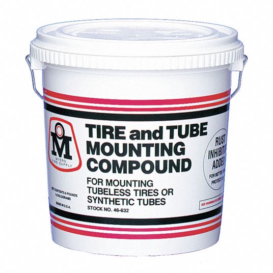 MYERS Tire and Tube Mounting Compound, 8 lb. 5EVE246632 Grainger