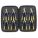 PRECISION PLIER SET, 8 PLIERS, DELUXE CUSHION GRIP, SPRING RETURN, CASE