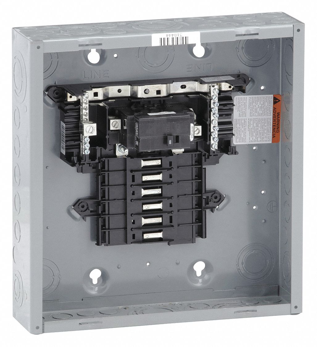 Square D Load Center Number Of Spaces 12 Amps 100 A Circuit Breaker Type Qo Voltage 1 240v Ac 5f653 Qo112m100 Grainger