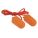BOUCHONS D'OREILLE, JETABLES, ORNG, MOUSSE/TISSU, M, BANDE 29DB, FILAIRES, ENROULABLES, CSA, 100 PR
