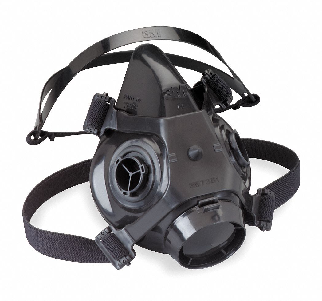 Half Mask Respirator, M - Grainger