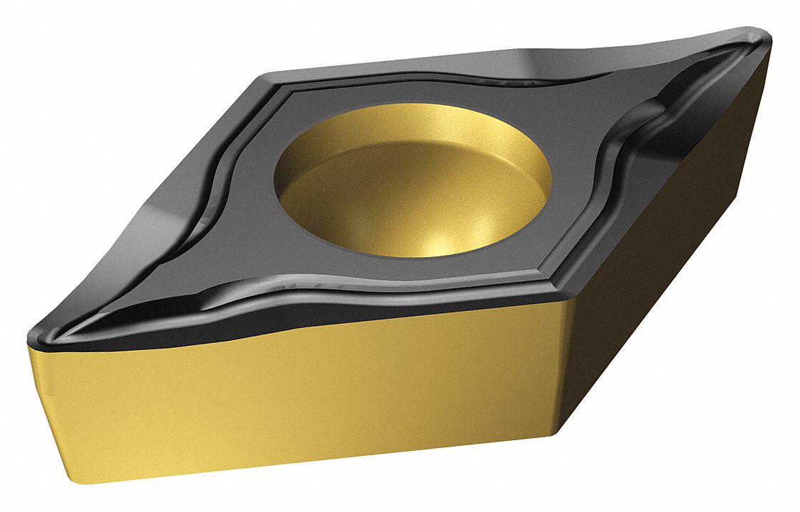 SANDVIK COROMANT, DCGT Insert, Neutral, Turning Insert 5FED5DCGT 3(2