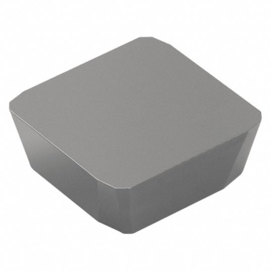 SANDVIK COROMANT, SPKN 12 03 ED R H13A, Milling Insert, Medium, Square ...