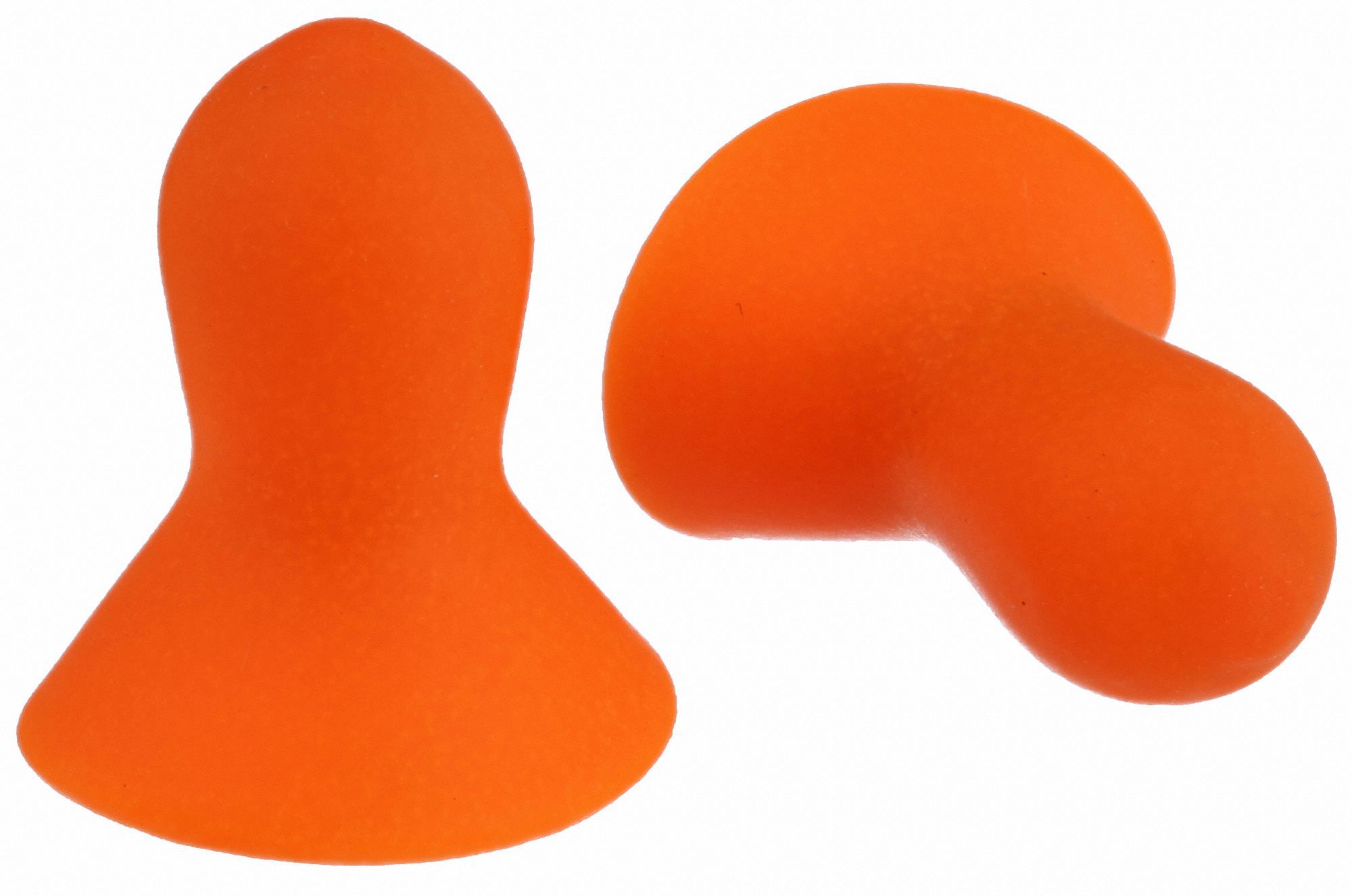 BOUCHONS D'OREILLE, RÉUTILISABLES, ORNG, VINYLE, MOYEN, CLOCHE, 26 DB, SANS FIL, À ENFONCER, CSA CLASSE AL