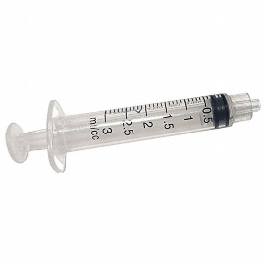 Manual, 3 mL, Dispensing Syringe - 5FVD8
