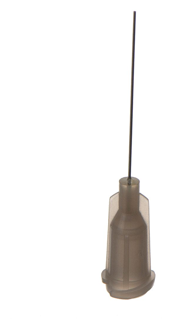 NEEDLE, DISPOSABLE, LUER-LOCK CONNECTION, BLUNT TIP, 27 GA, 1½ IN L, GREY, 50 PK