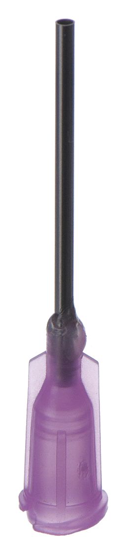 NEEDLE, DISPOSABLE, LUER-LOCK CONNECTION, BLUNT TIP, 16 GA, 1½ IN L, PURPLE, 50 PK