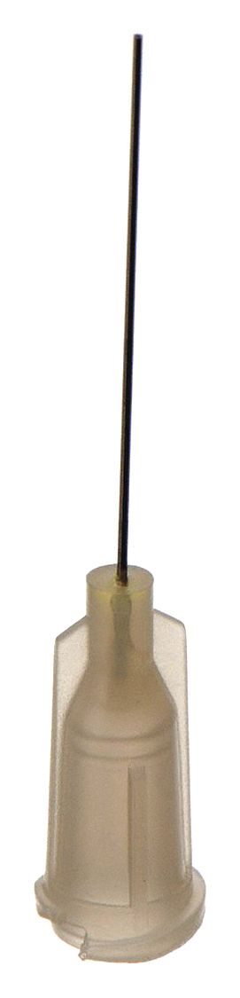 NEEDLE, DISPOSABLE, LUER-LOCK CONNECTION, BLUNT TIP, 26 GA, 1½ IN L, TAN, 50 PK