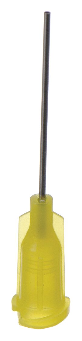 NEEDLE, DISPOSABLE, LUER-LOCK CONNECTION, BLUNT TIP, 20 GA, 1½ IN L, YELLOW, 50 PK