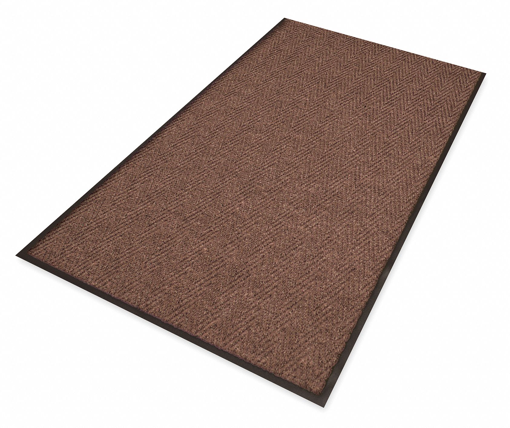 118 ARROW TRAX ENTRANCE FLOOR MAT, 4 X 10 FT, ⅜ IN THICK, BROWN, INDOOR