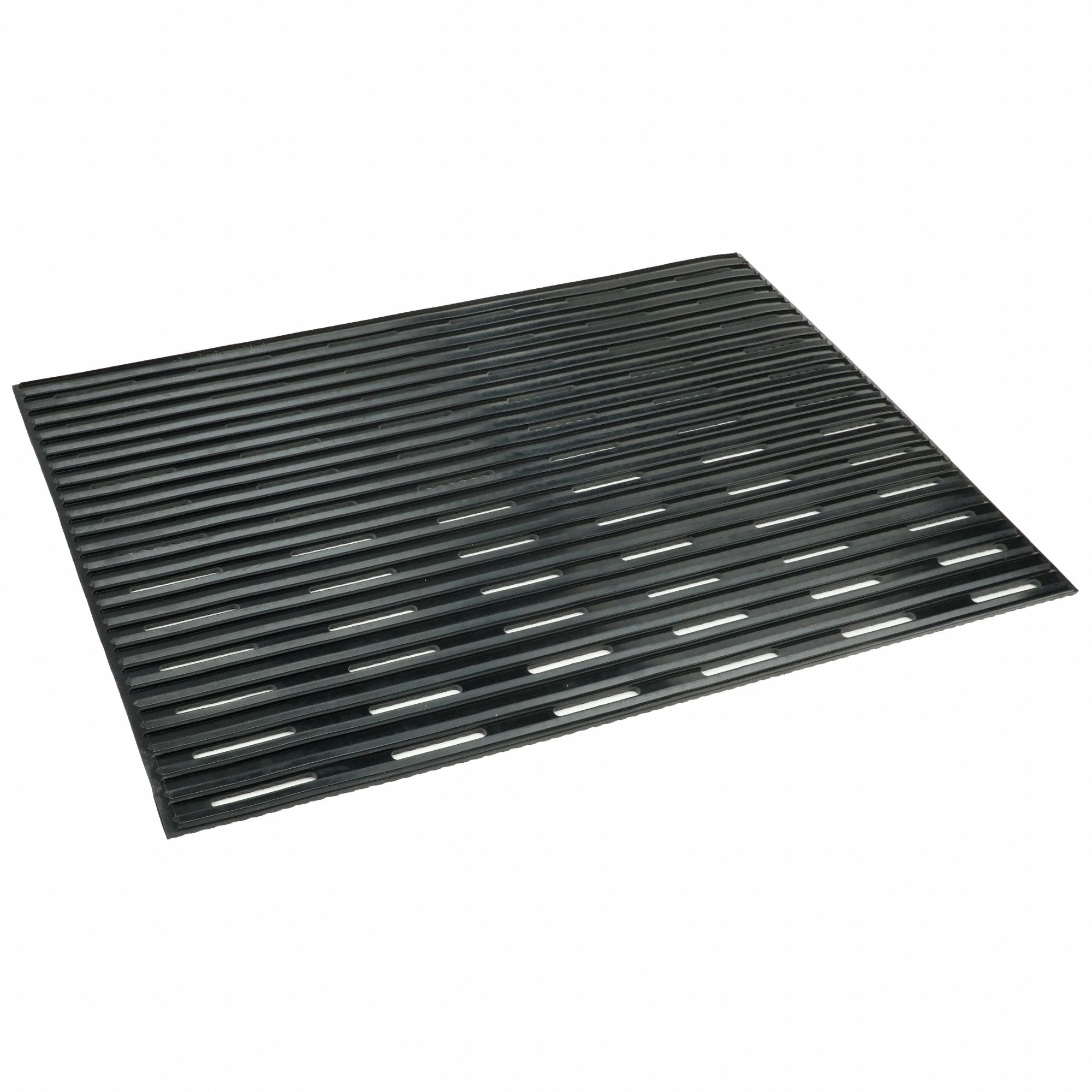 ANTIFATIGUE MAT, ANTIMICROBIAL, 3X5 FT, ⅜ IN THICK, RAISED NUBS, BLK, NITRILE RUBBER
