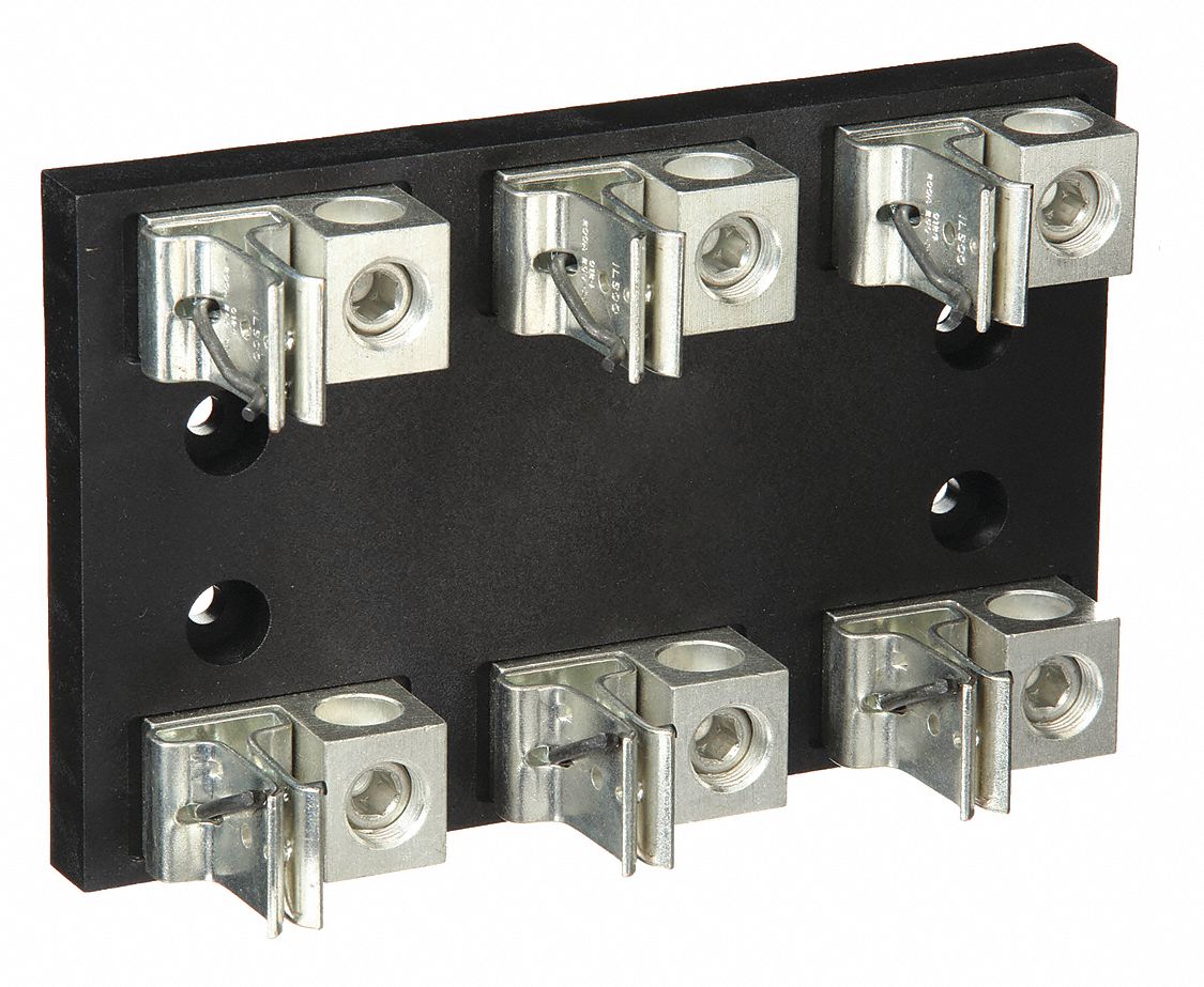 MERSEN, Fits Industrial Fuse Type, 3 Poles, Fuse Block 5FXR362003J