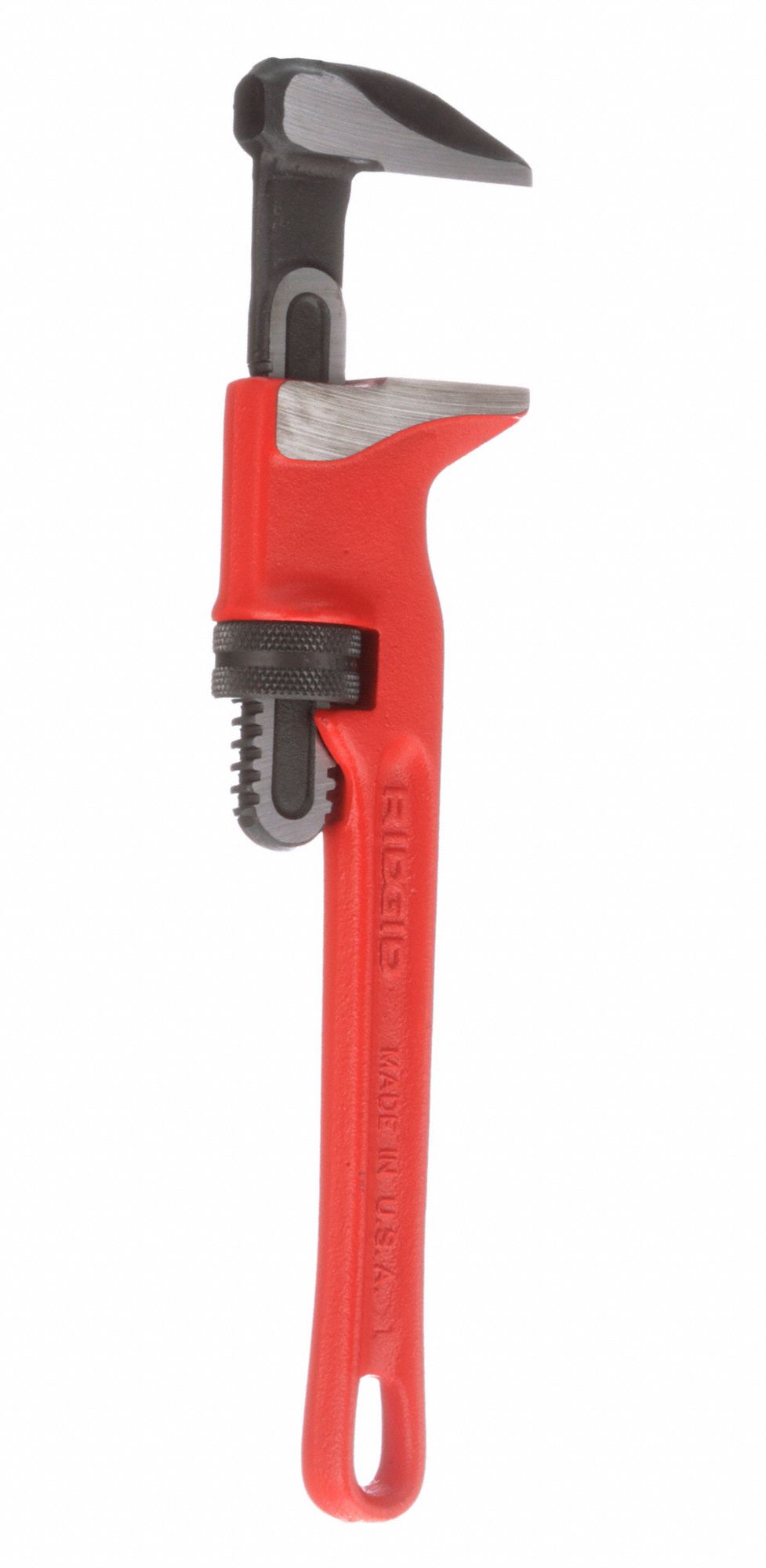 RIDGID Monkey Wrench, Cast Iron, Jaw Capacity 2 5/8 in, Smooth, Overall