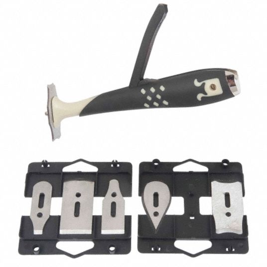 HYDE Paint Scraper Various Blade Wd, Carbon Steel, Various Blade Lg