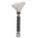 SCRAPER, CARBON STEEL BLADE, FOAM/RUBBER GRIP HANDLE, STIFF, BENT BLADE