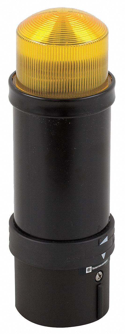 TOWER LIGHT,70MM,STROBE,24VAC/VDC,YELLOW