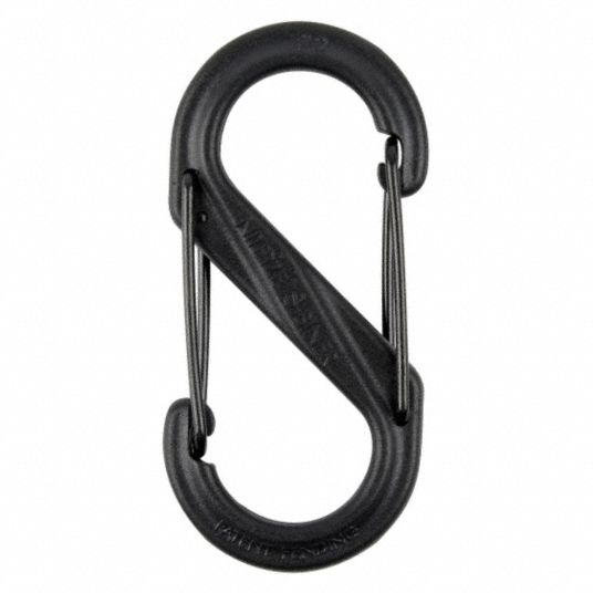 NITE IZE, 2 in, Plastic, Carabiner Clip - 5GAK7