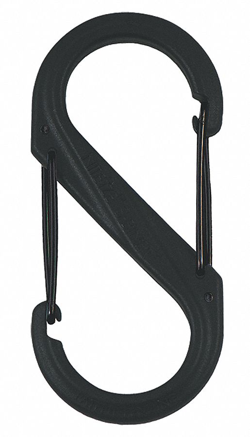 NITE IZE, Carabiner Clip 5GAL6SBP40301BG Grainger