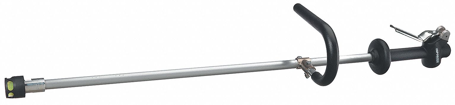 Air Gun: Aluminum, 3/4 in Female NPT, 1 Nozzle(s), Quiet Force, 7 in Nozzle Lg, Aluminum