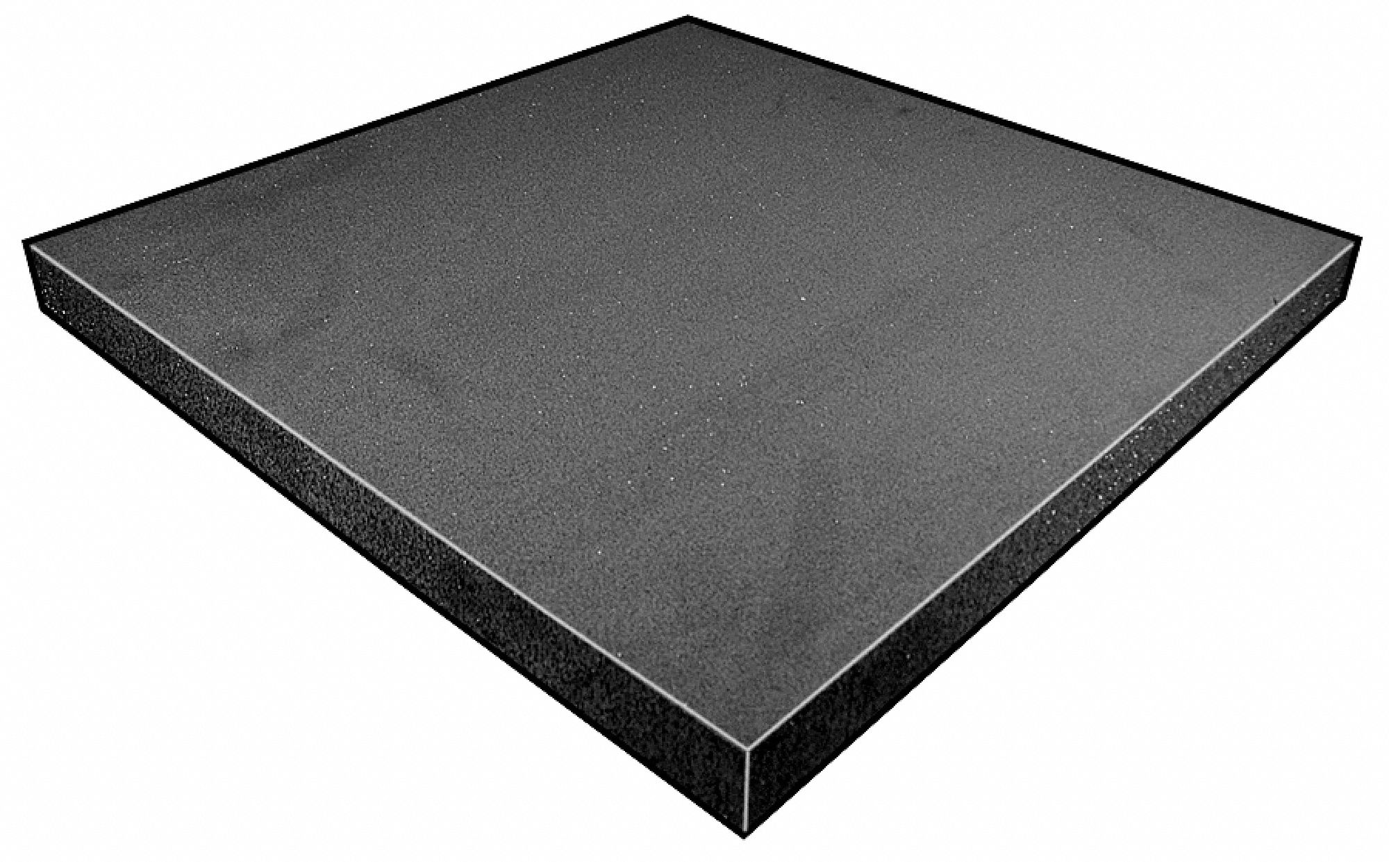 POLYETHYLENE FOAM SHEET, 4 FT L, 4 FT W, 1/2 IN THICK, 40 PSI TENSILE STRENGTH, GREY, CROSSLINK