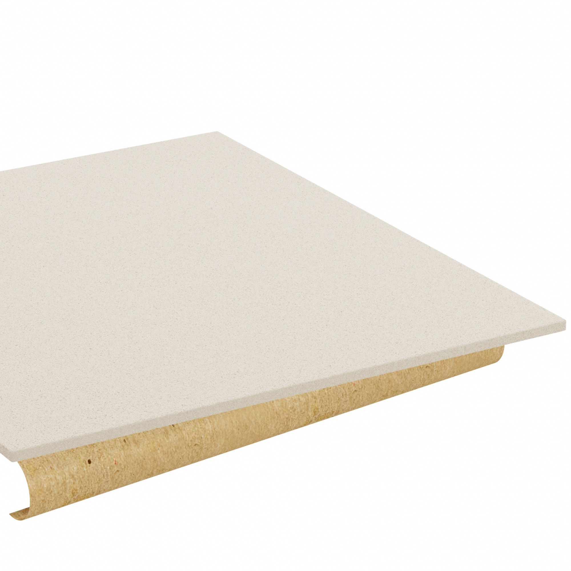 POLYETHYLENE SHEET, STANDARD, 24 IN X 24 IN, ⅜ IN THICK, YELLOW, CLOSED CELL, 1-SIDED ADHESIVE, SMOOTH
